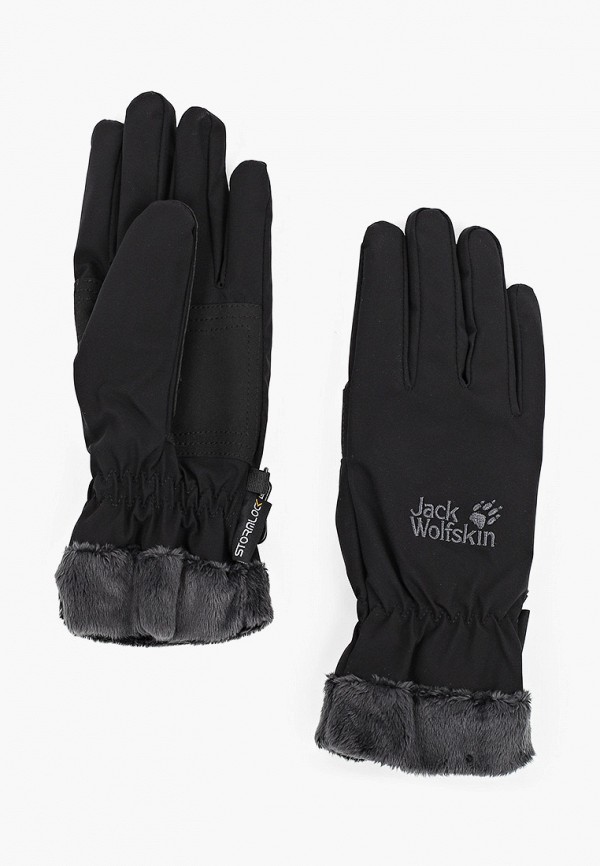 

Перчатки Jack Wolfskin, Черный, STORMLOCK HIGHLOFT GLOVE WOMEN