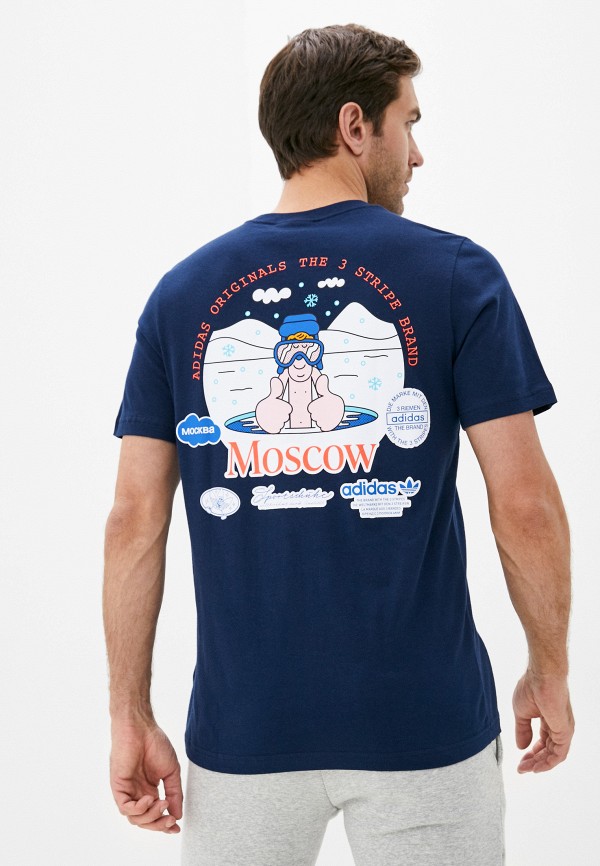 

Футболка adidas Originals, Синий, adidas Originals RTLAAW298001