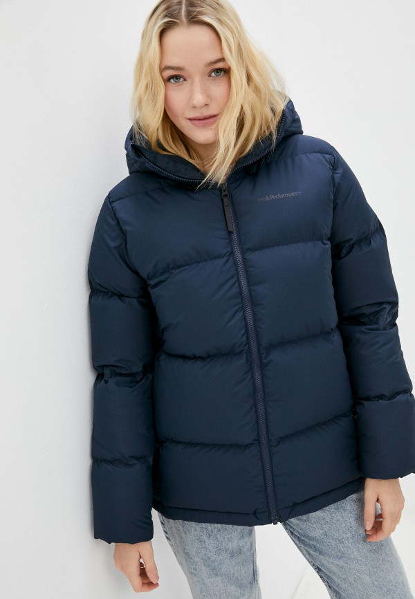 

Пуховик Peak Performance, Синий, W Rivel Puffer
