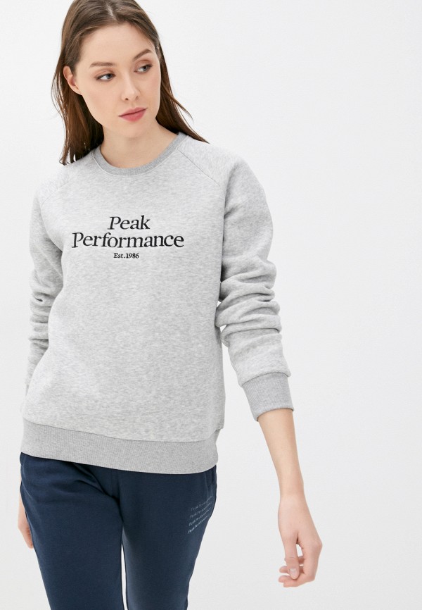 Свитшот Peak Performance W Original Crew