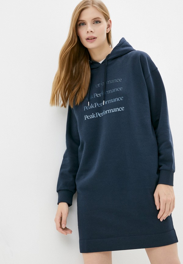 

Платье Peak Performance, Синий, W Ground Hood Dress