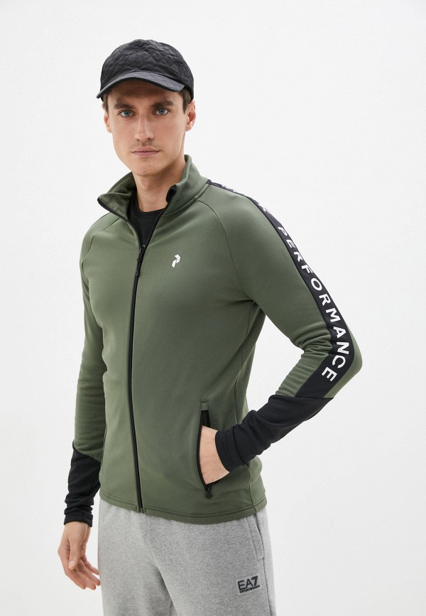 

Олимпийка Peak Performance, Хаки, M Rider Zip Jacket