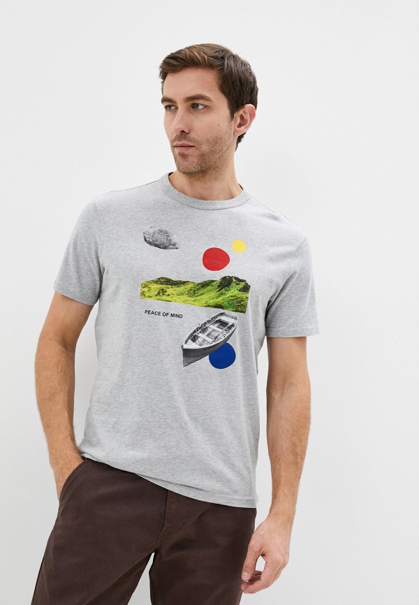 

Футболка United Colors of Benetton, Серый