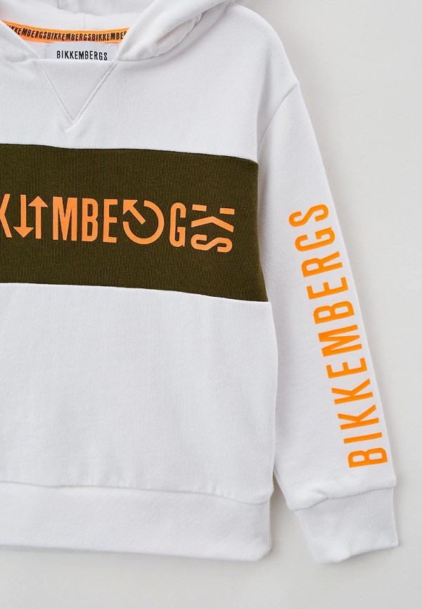 

Худи Bikkembergs, Белый, Bikkembergs RTLAAW326801