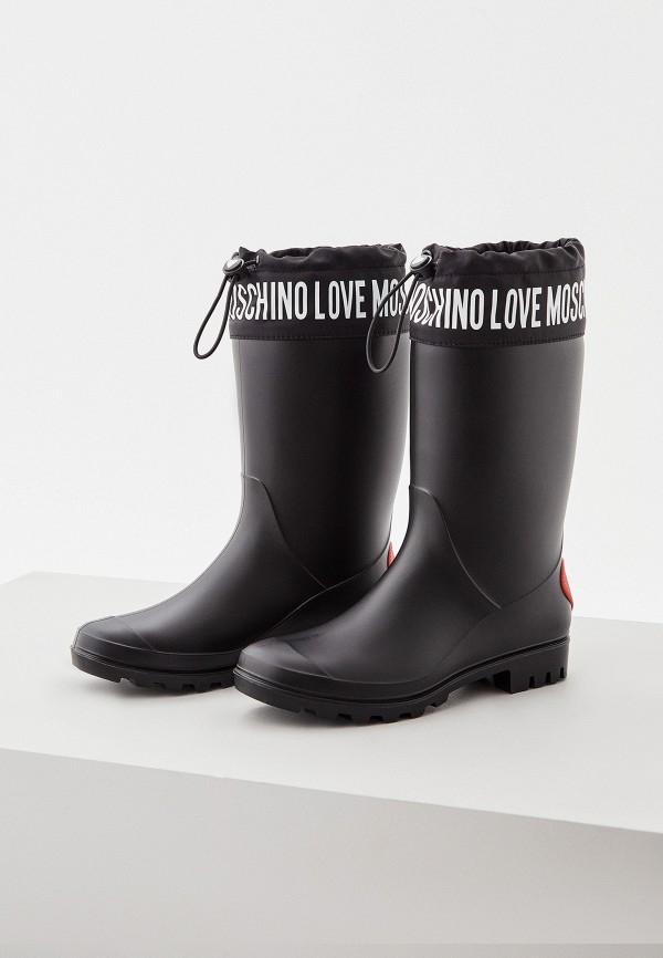 фото Резиновые сапоги love moschino