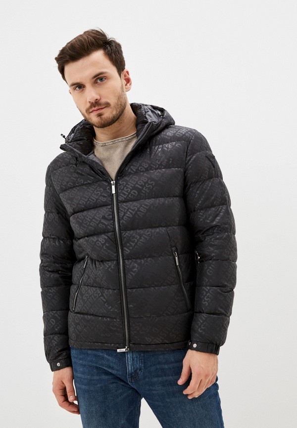 

Пуховик Guess Jeans, Черный, Guess Jeans RTLAAW422001