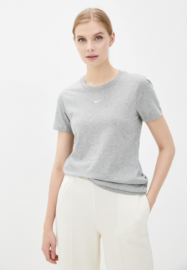 

Футболка Nike, Серый, W NSW ESSNTL TEE SS CREW LBR
