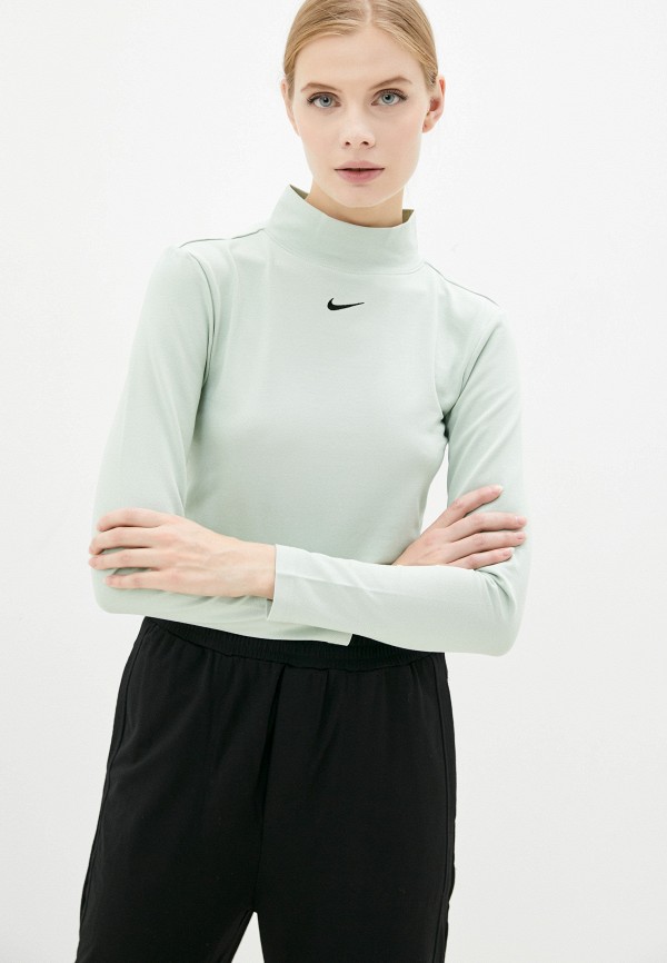 

Водолазка Nike, Зеленый, W NSW ESSNTL MOCK LS TOP