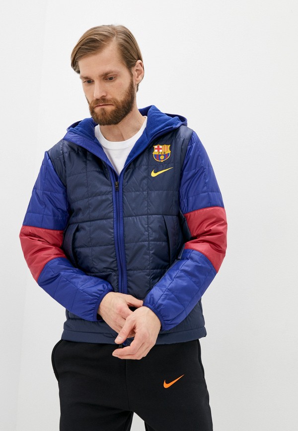 

Куртка утепленная Nike, Синий, FCB MNSW SYN FL JKT FLEECE LND