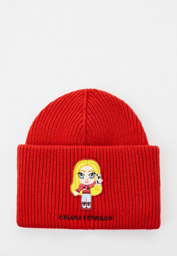 

Шапка Chiara Ferragni, Красный, Chiara Ferragni RTLAAW490601