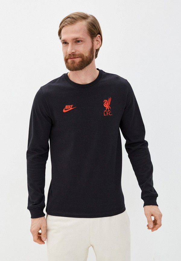 

Лонгслив Nike, Черный, LFC M NK LS FUTR TRAVEL TEE
