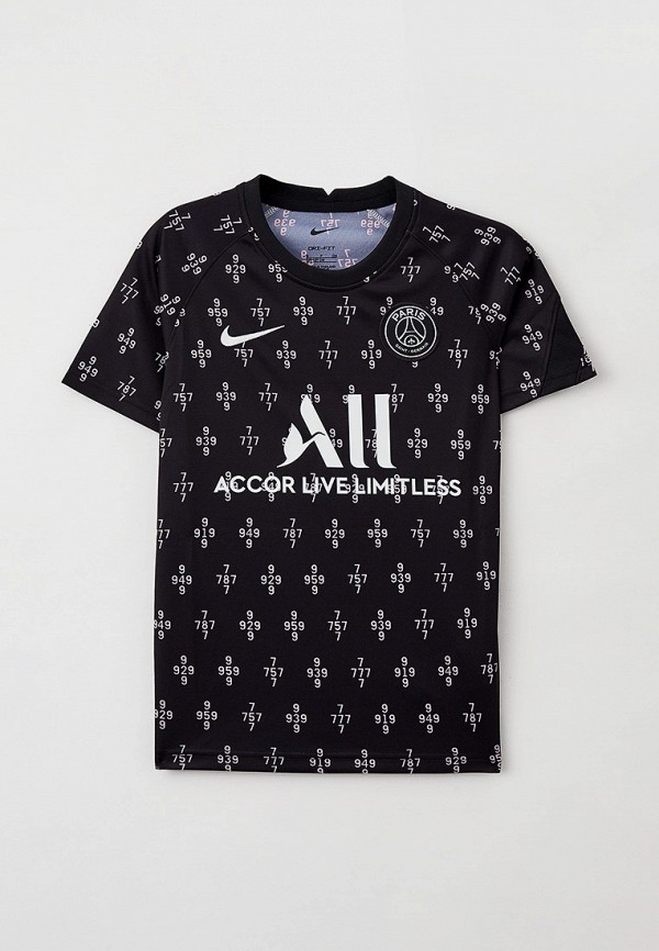 

Футболка спортивная Nike, Черный, PSG YNK DF TOP SS PM AW