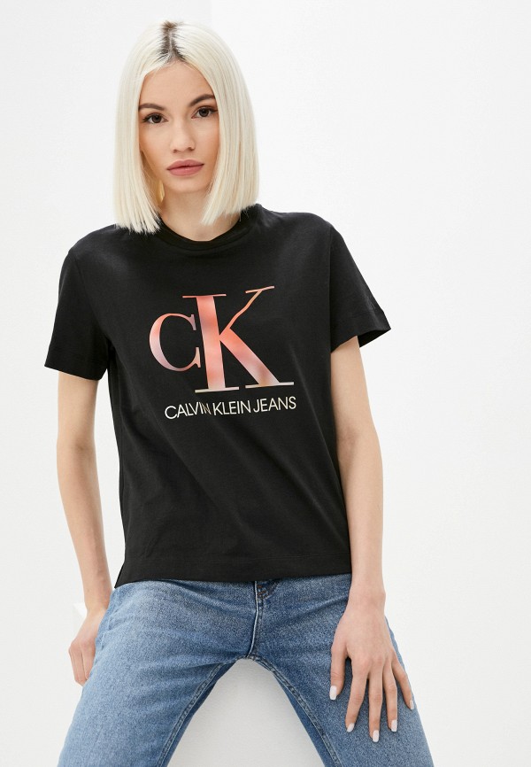 

Футболка Calvin Klein Jeans, Черный, Calvin Klein Jeans RTLAAW540001