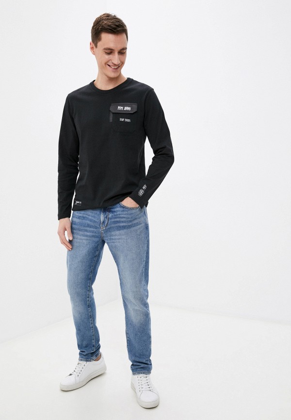 

Лонгслив Pepe Jeans, Черный, Pepe Jeans RTLAAW575801