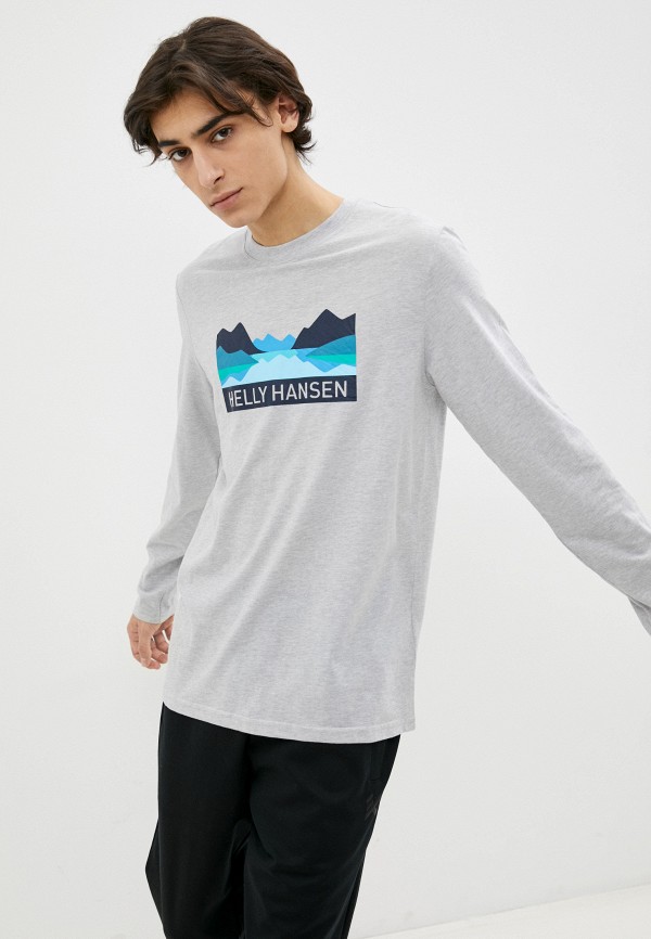 

Лонгслив Helly Hansen, Серый, NORD GRAPHIC LONGSLEEVE T-SHIR