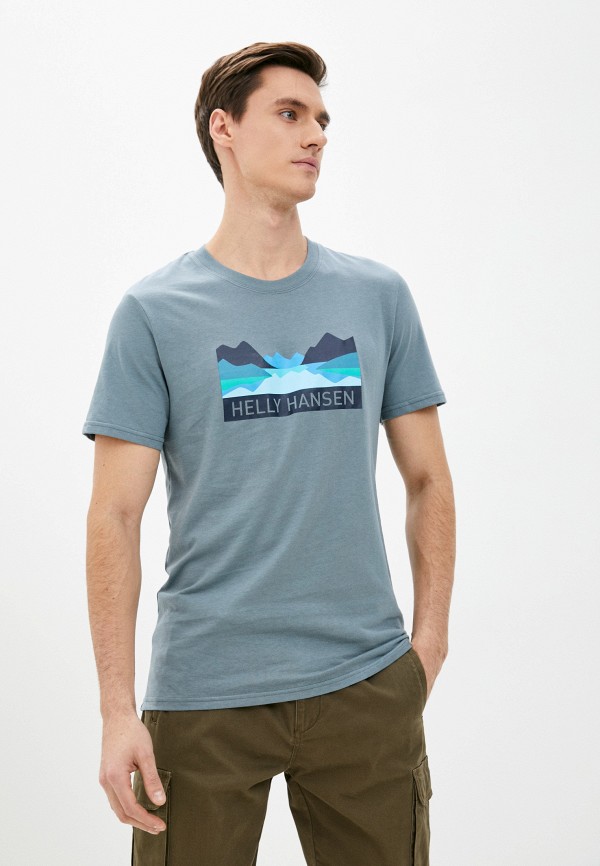 

Футболка Helly Hansen, Серый, NORD GRAPHIC T-SHIRT