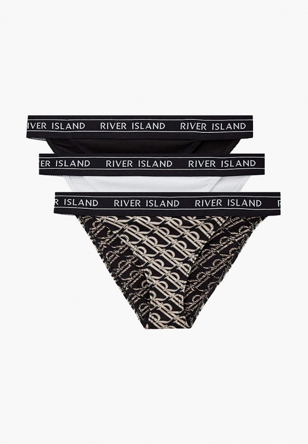 

Трусы 3 шт. River Island, Белый;черный, River Island RTLAAW720101