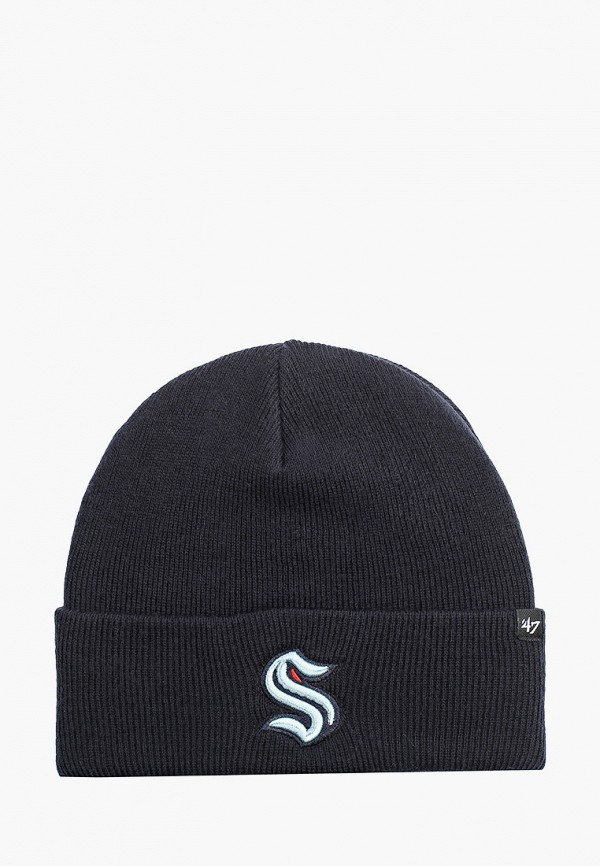 

Шапка '47 Brand, Синий, NHL Seattle Kraken HAYMAKER CUFF KNIT