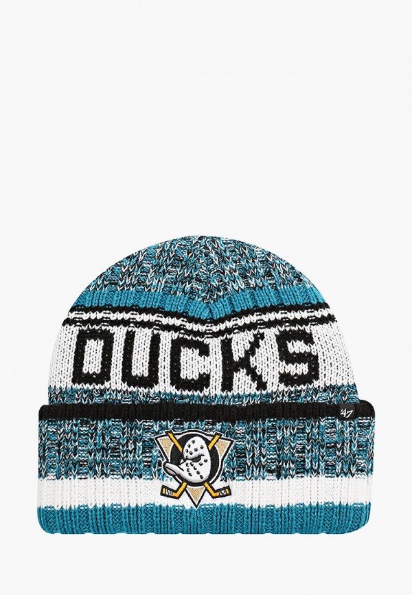 

Шапка '47 Brand, Голубой, NHL Anaheim Ducks QUICK ROUTE CUFF KNIT