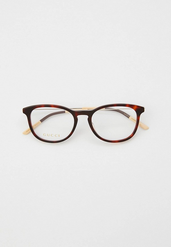 

Оправа Gucci, Коричневый, GG1049O 002