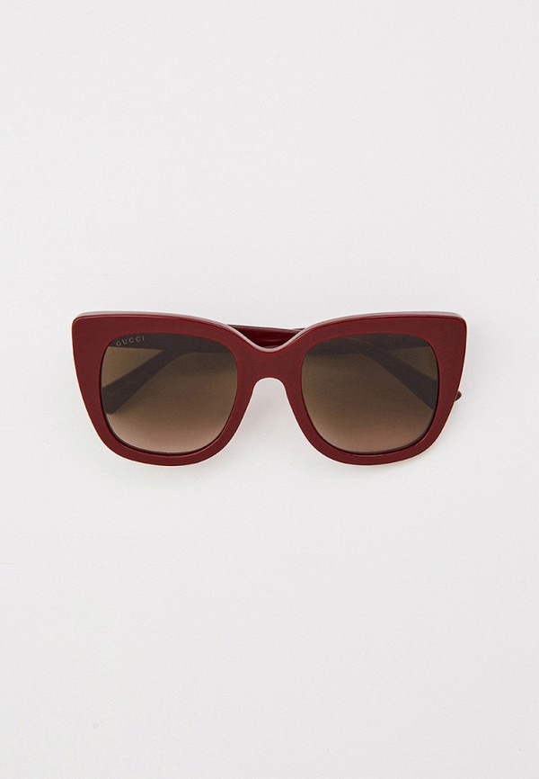 

Очки солнцезащитные Gucci, Бордовый, GG0163S 007