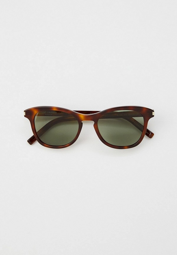 

Очки солнцезащитные Saint Laurent, Коричневый, SL 356 011