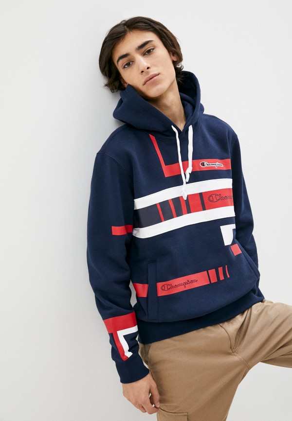 

Худи Champion, Синий, ROCHESTER CHAMPION LOGO Hooded Sweatshirt