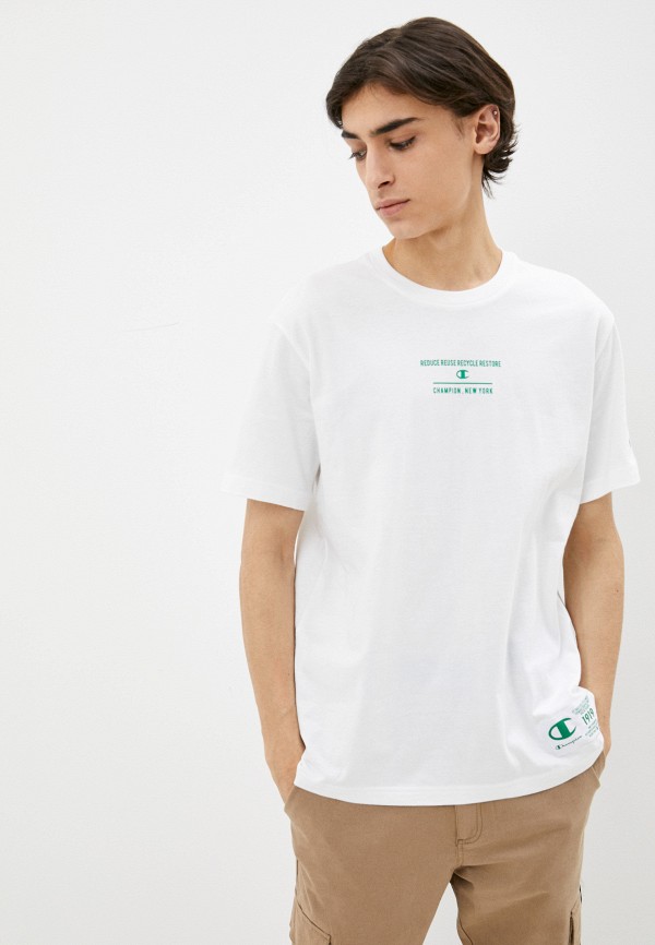 

Футболка Champion, Белый, ROCHESTER GRAPHIC SHOP Crewneck T-Shirt