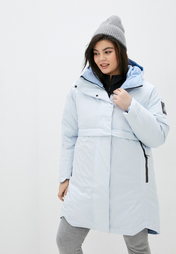 

Пуховик adidas, Голубой, adidas RTLAAW801601
