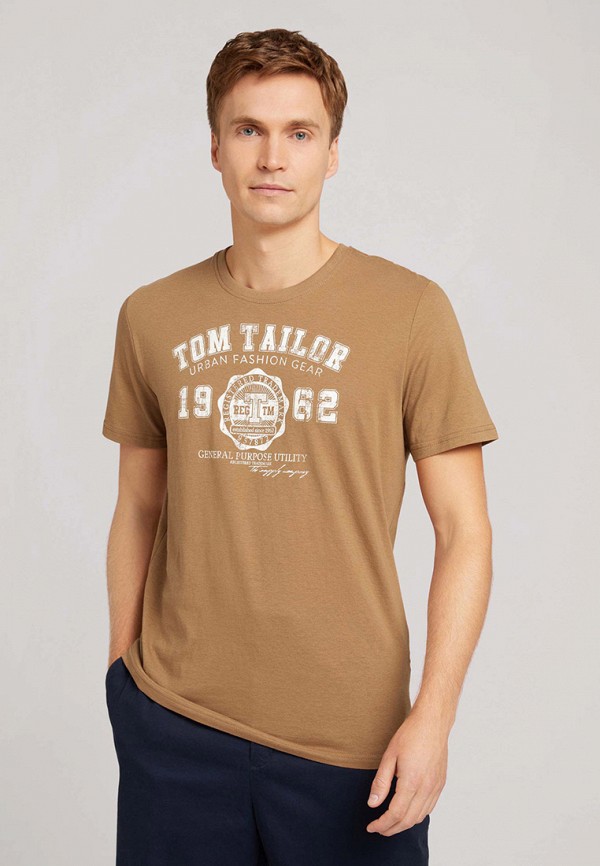 

Футболка Tom Tailor, Коричневый, Tom Tailor RTLAAW808801
