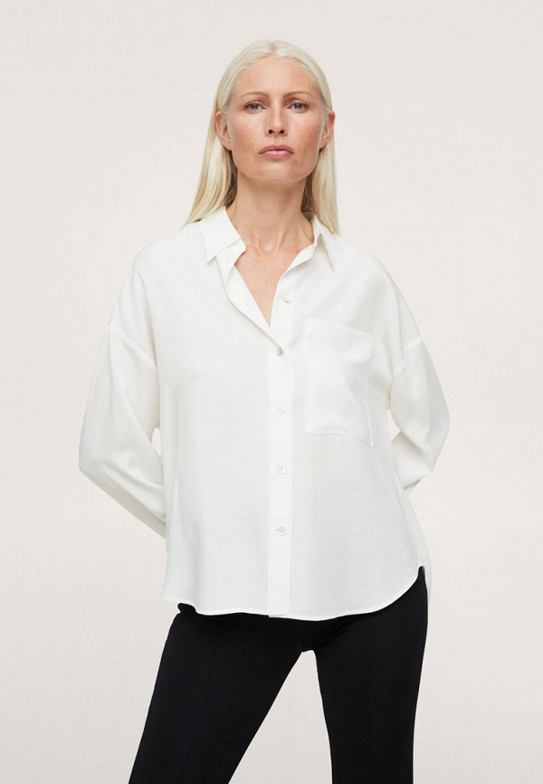 

Блуза Mango, Белый, Mango RTLAAW819001