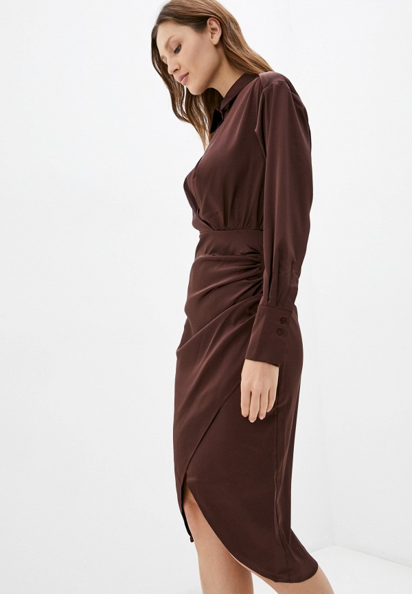 Платье Love Republic коричневый 1451030552 RTLAAW830601