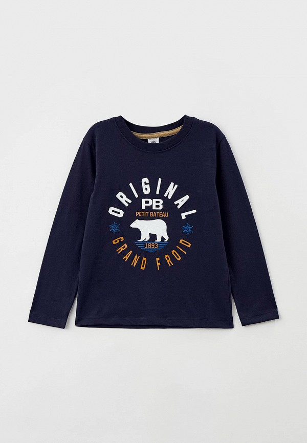 

Лонгслив Petit Bateau, Синий, Petit Bateau RTLAAW834601