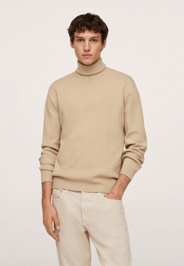 

Водолазка Mango Man, Бежевый, Mango Man RTLAAW837301