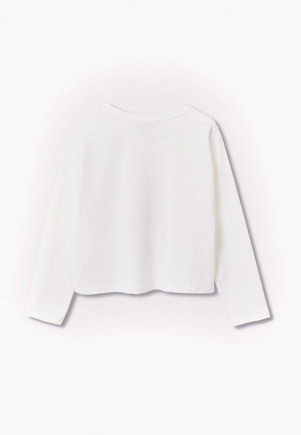 

Лонгслив Mango Kids, Белый, Mango Kids RTLAAW840001