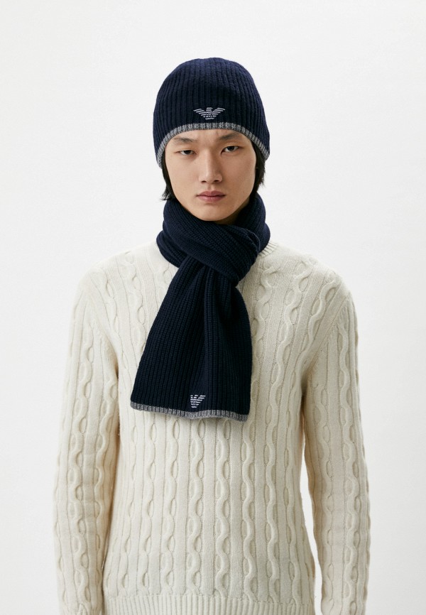 фото Шапка и шарф emporio armani