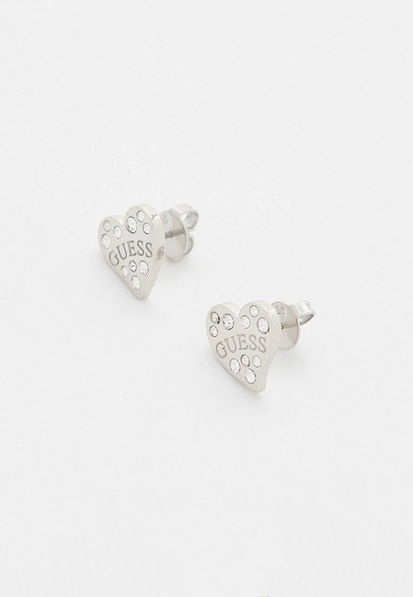 

Серьги Guess, Серебряный, с родиевым покрытием