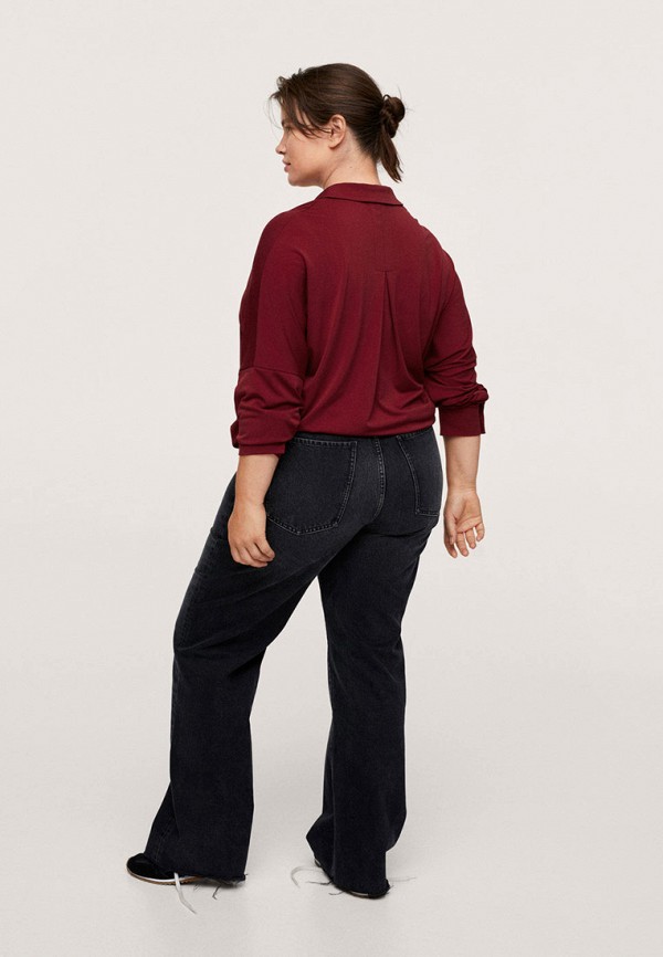 

Блуза Violeta by Mango, Бордовый, Violeta by Mango RTLAAW903901