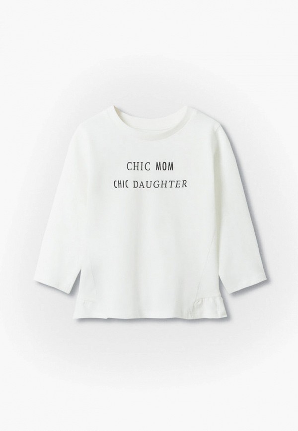 

Лонгслив Mango Kids, Белый, CHIC