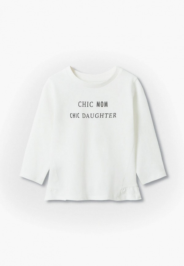 

Лонгслив Mango Kids, Белый, CHIC