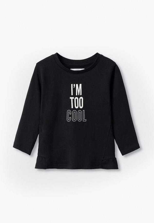 

Лонгслив Mango Kids, Черный, CHIC