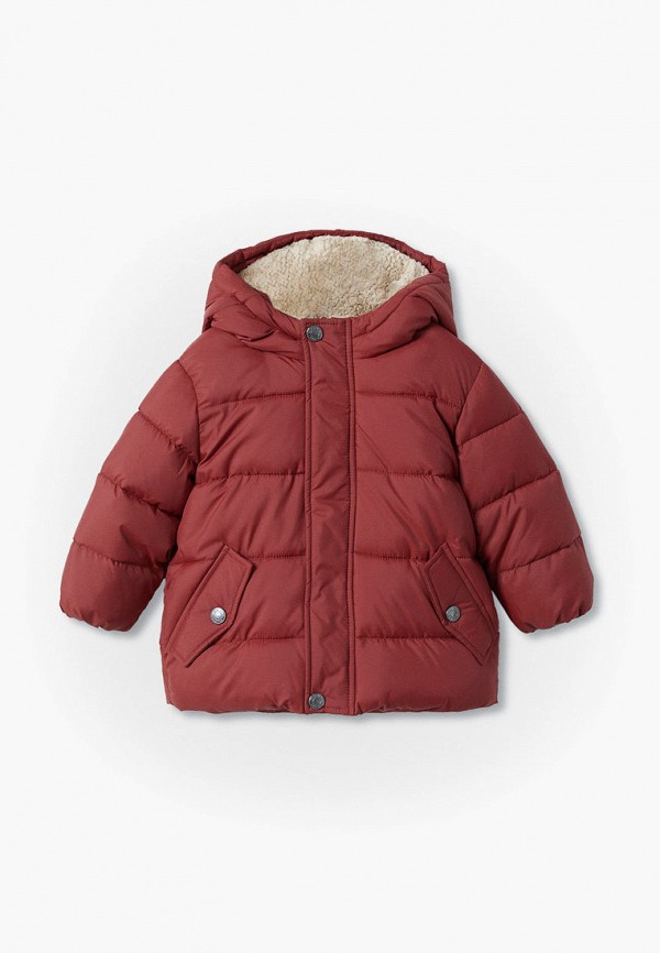 

Куртка утепленная Mango Kids, Красный, HUGO