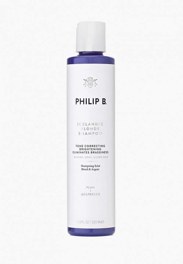 Шампунь Philip B. осветляющий ICELANDIC Blonde Shampoo, 220 мл