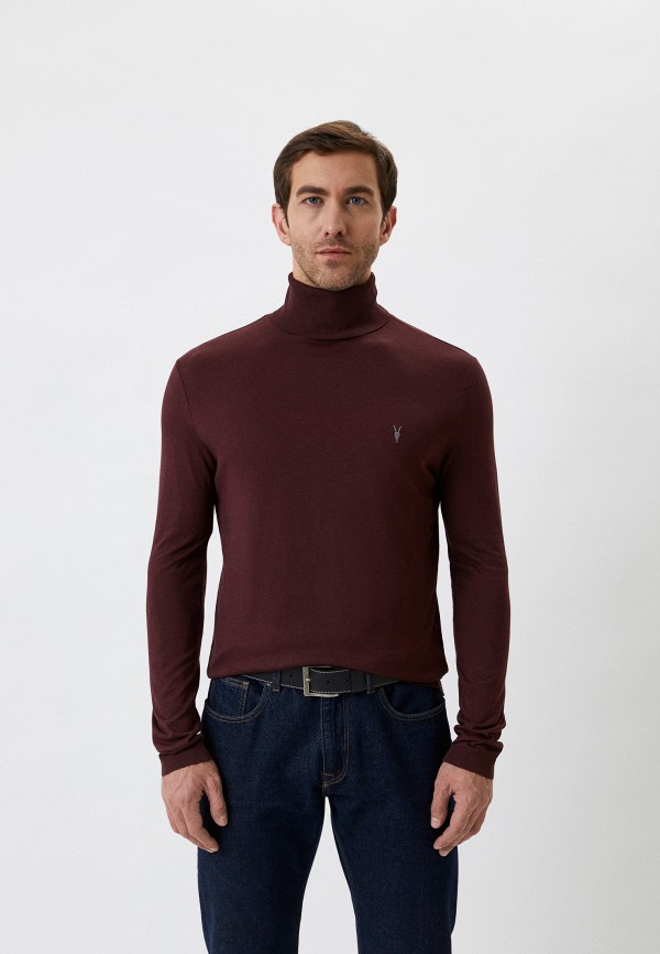

Водолазка AllSaints, Бордовый