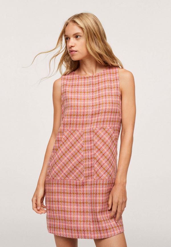 

Платье Mango, Розовый, Mango RTLAAW970401