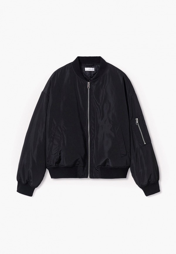 

Куртка утепленная Mango Kids, Черный, BOMBER