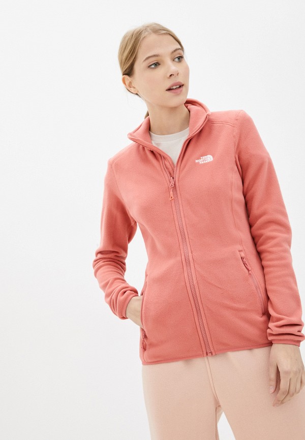 

Олимпийка The North Face, Коралловый, W 100 GLACIER FZ