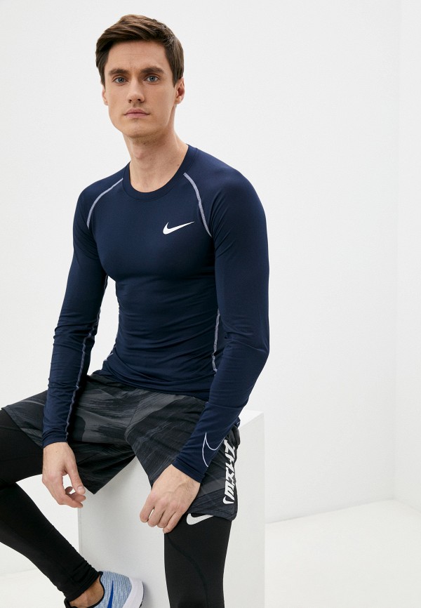

Лонгслив компрессионный Nike, Синий, M NP DF TIGHT TOP LS