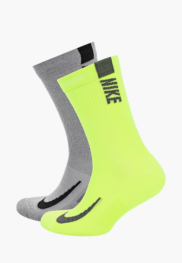 

Носки 2 пары Nike, Разноцветный, U NK MLTPLIER CRW 2PR