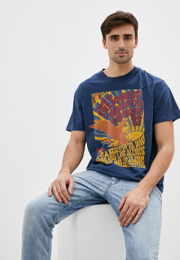 

Футболка Wrangler, Синий